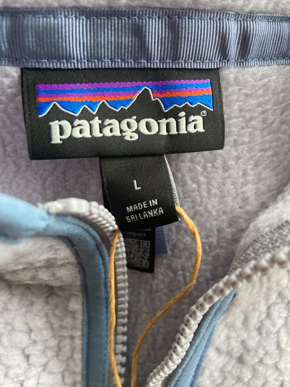 Patagonia W's Retro Pile Marsupial Permafrost Purple- Women' L NWT - Picture 7 of 8